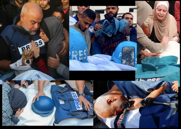 ¡ATAQUE A GAZA MATA A SEIS PERIODISTAS!