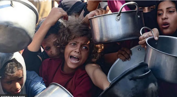 ¡PIDEN ALTO AL FUEGO EN GAZA POR DECLARACIÓN DE HAMBRUNA!