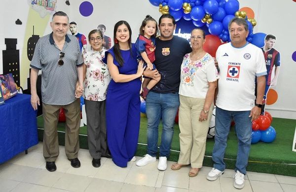 LUCA CELEBRÓ SUS 3 AÑITOS