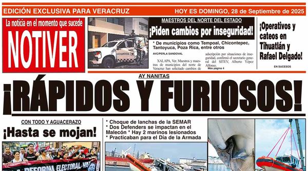LA PORTADA - DOMINGO 28 DE SEPTIEMBRE 2025