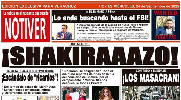 LA PORTADA - MIÉRCOLES 24 DE SEPTIEMBRE 2025