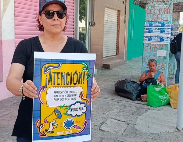 ¡EXIGEN REUBICAR COMEDOR DE LA GRAN MADRE DE DIOS!