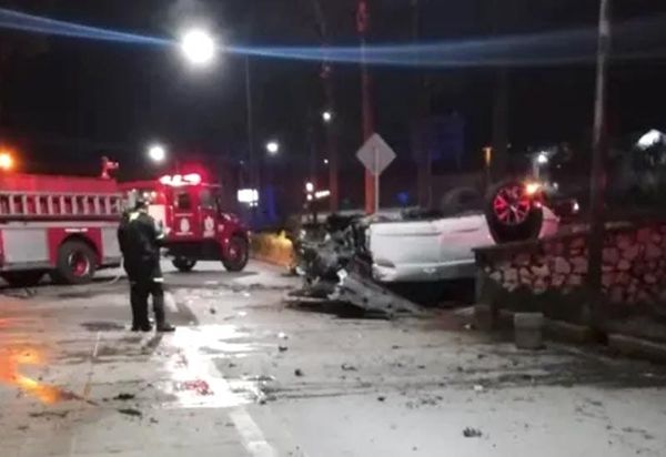 ¡UN MUERTO EN CHOQUE Y VOLCADURA EN CÓRDOBA!