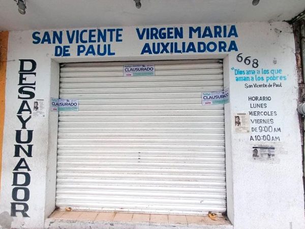 ¡BUSCAN QUE REABRAN EL DESAYUNADOR DE LA IGLESIA LA GRAN MADRE DE DIOS!