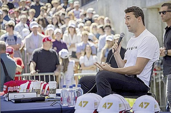 ¡MUERE CHARLIE KIRK, ACTIVISTA PRO TRUMP BALEADO EN UTAH!