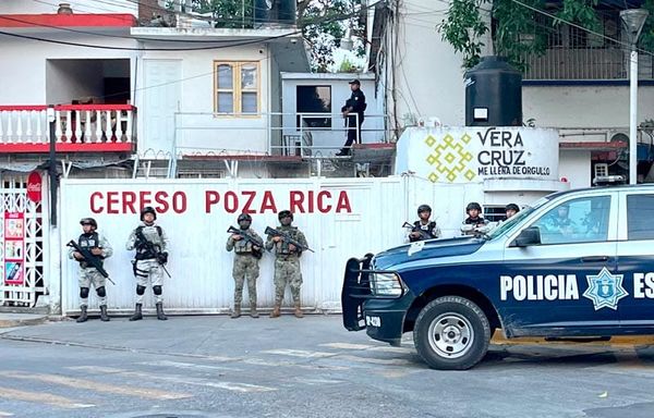 ¡ASEGURAN 85 PUNTAS EN REQUISA EN EL PENAL DE POZA RICA! - INGRESÓ MARINA, GN, EJÉRCITO MEXICANO Y BINOMIOS K9