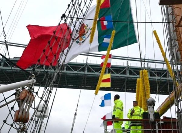 ¡EL “CUAUHTÉMOC“ REGRESARÁ PERO AL PUERTO DE NUEVA YORK!