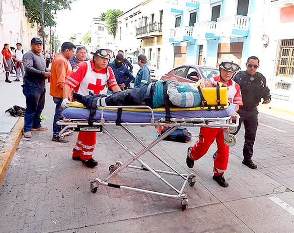 ¡FALLECIÓ EL PINTOR QUE CAYÓ DE LA ESCALERA EN EL CENTRO HISTÓRICO!