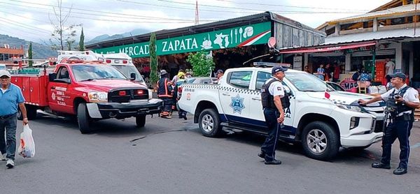 ¡FALSA ALARMA POR FUGA DE GAS EN MERCADO DE ORIZABA!