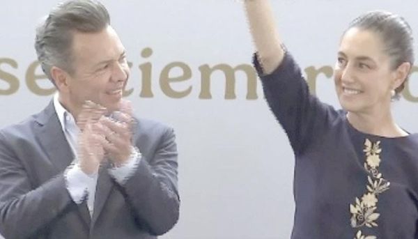 ¡SHEINBAUM REPUDIA LOS ABUCHEOS Y LAS RECHIFLAS CONTRA LEMUS!