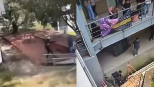 ¡ASESINAN A ESTUDIANTE EN EL CCH SUR!