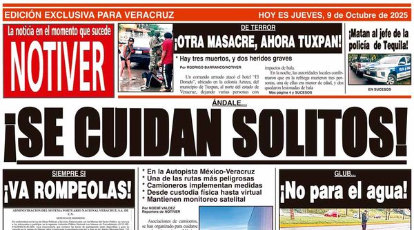 LA PORTADA - JUEVES 9 DE OCTUBRE 2025