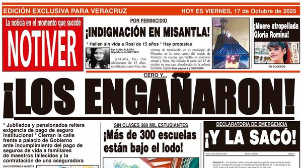 LA PORTADA - VIERNES 17 DE OCTUBRE 2025