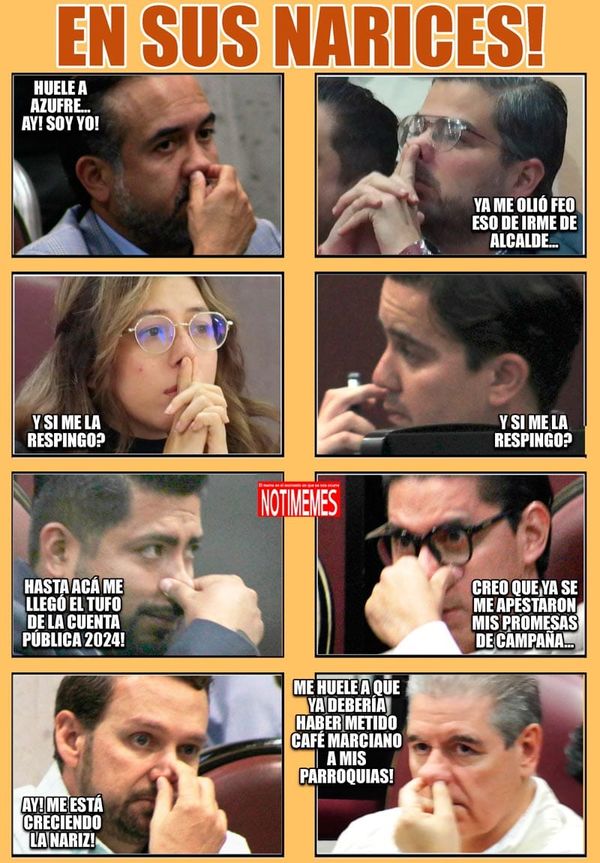 NOTI-MEME | - EN SUS NARICES!