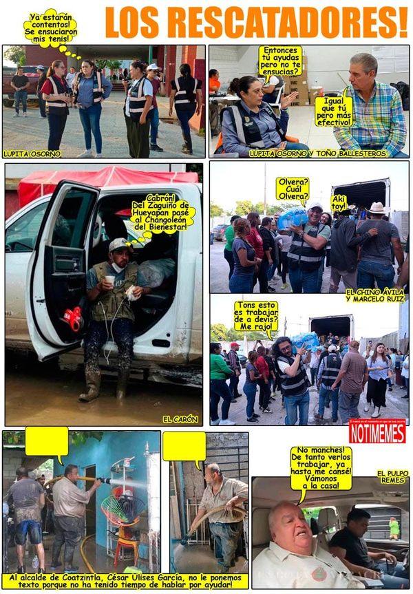 NOTI-MEME | - LOS RESCATADORES!