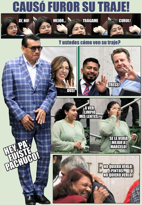 NOTI-MEME | - CAUSÓ FUROR SU TRAJE!