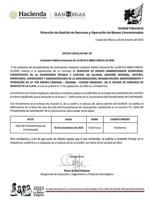¡EMPRESA CAL Y MAYOR SIGUE CON PROYECTO DE CASETAS DE PEAJE! - ÁNDALE
