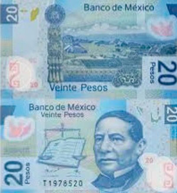 ¡RETIRAN BILLETE DE 20 DE DON BENITO!