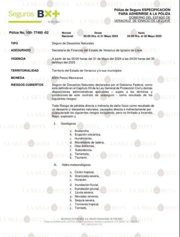 ¡CANCELARON EL SEGURO DE DESASTRES AL EMPRESARIO DE PAJARITOS! - YA SE SUPO