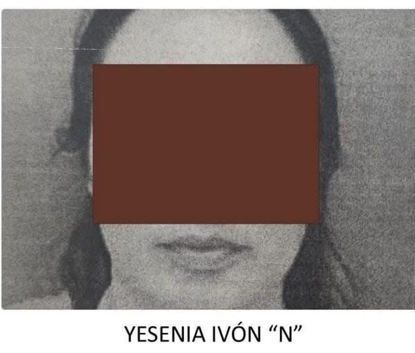 ¡SOLO 20 AÑOS DE CÁRCEL PARA YESENIA IVONNE!