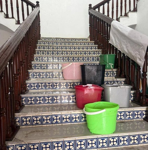 ¡SE INUNDÓ EL PALACIO! - DE ALVARADO