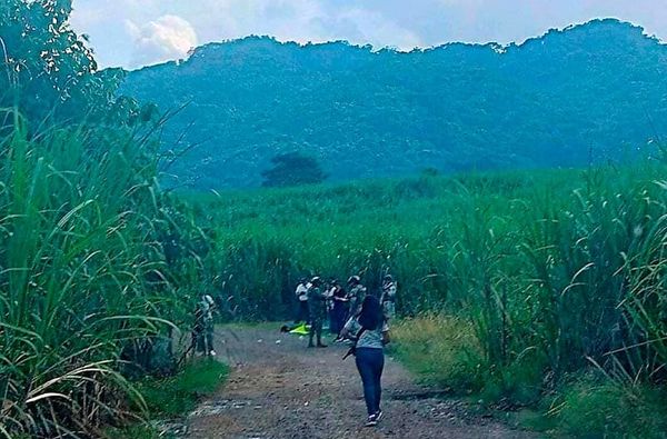 ¡JORNALEROS HALLAN A HOMBRE SIN VIDA, GOLPEADO, ESPOSADO!