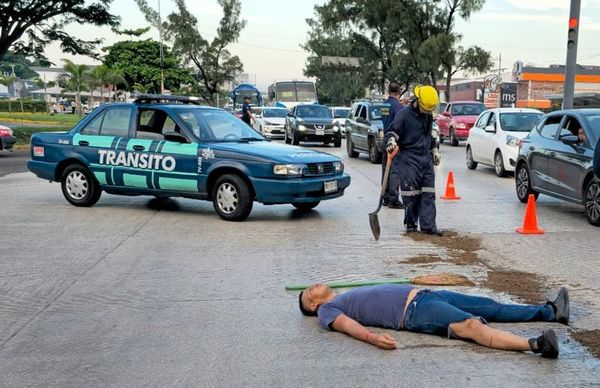 ¡MOTOCICLISTA ARROLLADO POR CAMIONETA EN PLAYA LINDA!