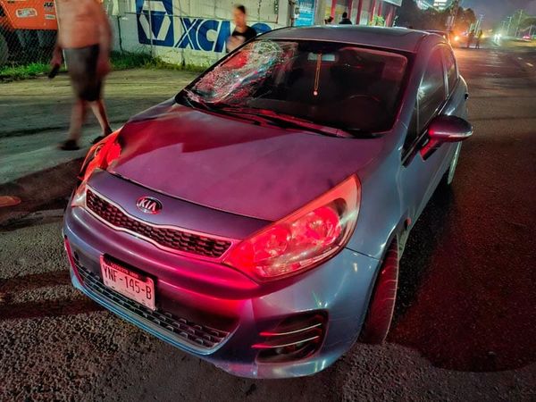 ¡PIERDE LA VIDA ARROLLADO POR AUTOMÓVIL COREANO!