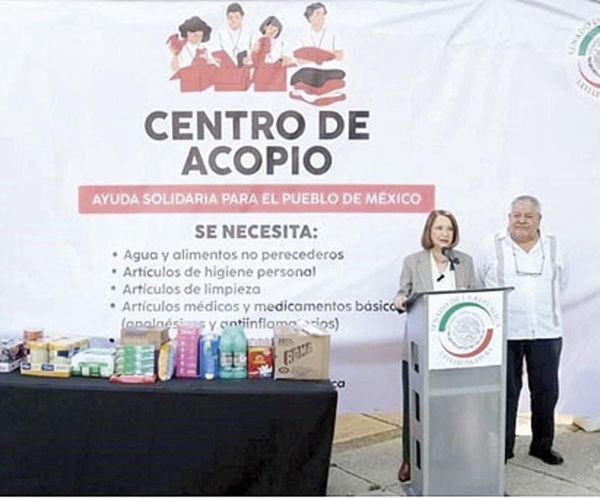 ¡CANALIZARÁ SEDENA AYUDA DEL SENADO PARA DAMNIFICADOS!