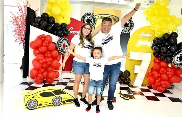 LEONARDO CUMPLIÓ 7 AÑITOS