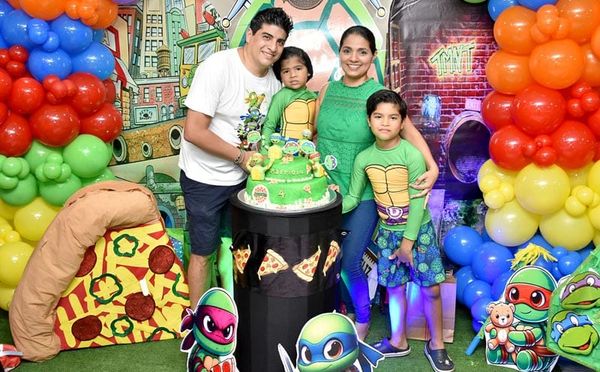 PATRICIO CUMPLE CUATRO AÑITOS