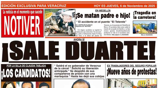 LA PORTADA - JUEVES 6 DE NOVIEMBRE 2025