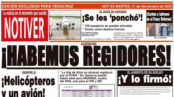 LA PORTADA - MARTES 11 DE NOVIEMBRE 2025
