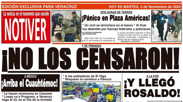 LA PORTADA - MARTES 4 DE NOVIEMBRE 2025