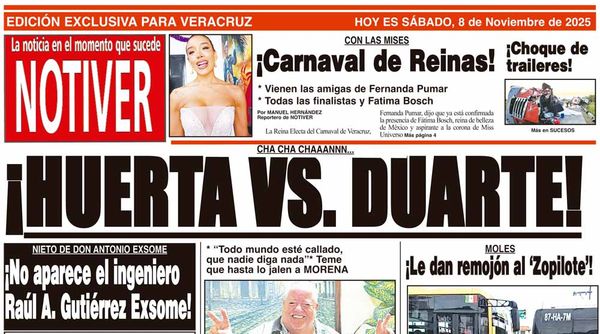 LA PORTADA - SÁBADO 8 DE NOVIEMBRE 2025