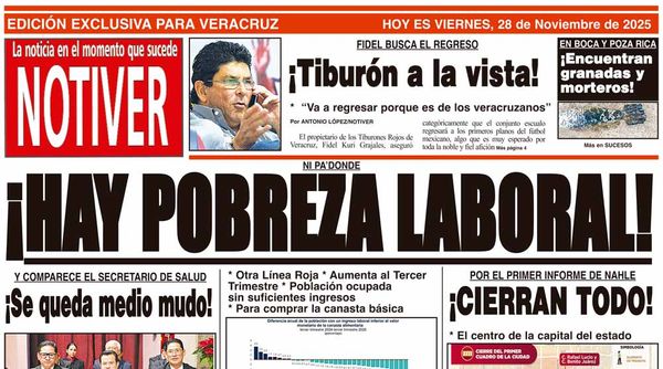 LA PORTADA - VIERNES 28 DE NOVIEMBRE 2025