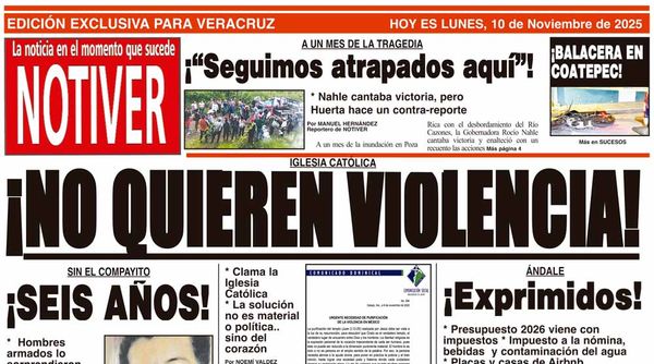 LA PORTADA - LUNES 10 DE NOVIEMBRE 2025