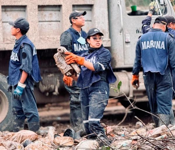 ¡SE REPLIEGA LA MARINA DE LAS ZONAS AFECTADAS DE VERACRUZ!