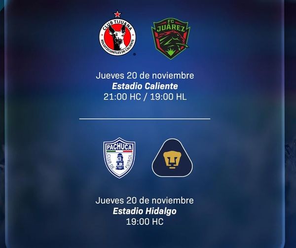 ¡DEFINEN FECHAS Y HORARIOS PARA PLAY-IN!