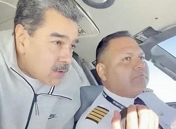 ¡UN AVIÓN USADO POR MADURO VIAJÓ A LA FRONTERA CON BRASIL!