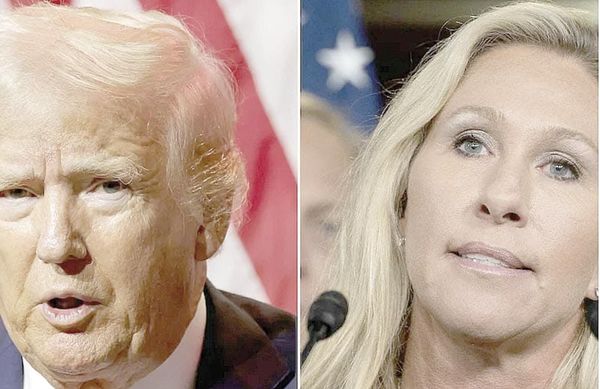 ¡TRUMP ROMPE LAZOS CON MARJORIE TAYLOR GREENE!