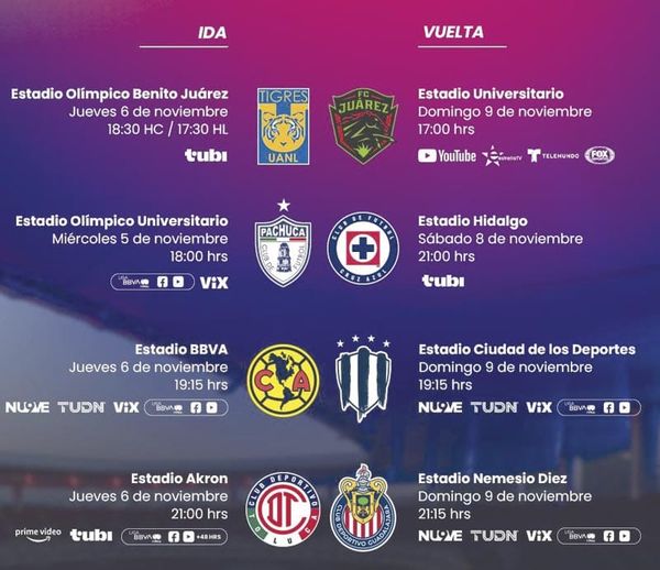 ¡DEFINEN HORARIOS PARA LA LIGUILLA EN LIGA FEMENIL!