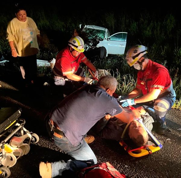 ¡TRES HERIDOS EN ENCONTRONAZO!