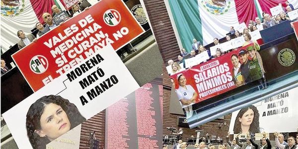 ¡CHOCAN PRIISTAS Y MORENISTAS! - EN SAN LAZARO