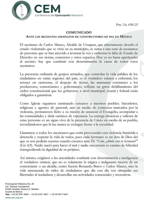 ¡DESAFÍO A LAS AUTORIDADES! - CEM