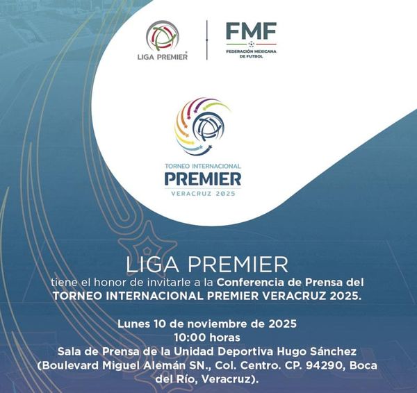 ¡PRESENTARÁN EL TORNEO INTERNACIONAL PREMIER!