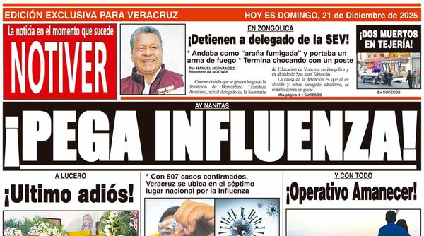 LA PORTADA - DOMINGO 21 DE DICIEMBRE 2025