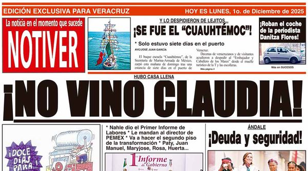LA PORTADA - LUNES 1 DE DICIEMBRE 2025