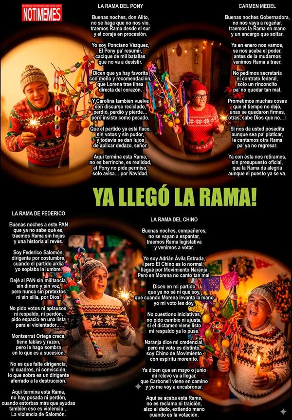 NOTI-MEME | - YA LLEGÓ LA RAMA!