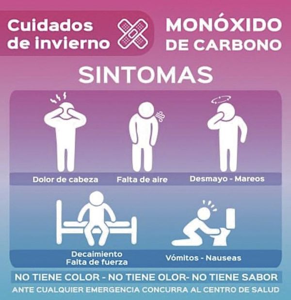 ¡DOS MUERTES Y CUATRO INTOXICADOS DEJA EL MONÓXIDO DE CARBONO!